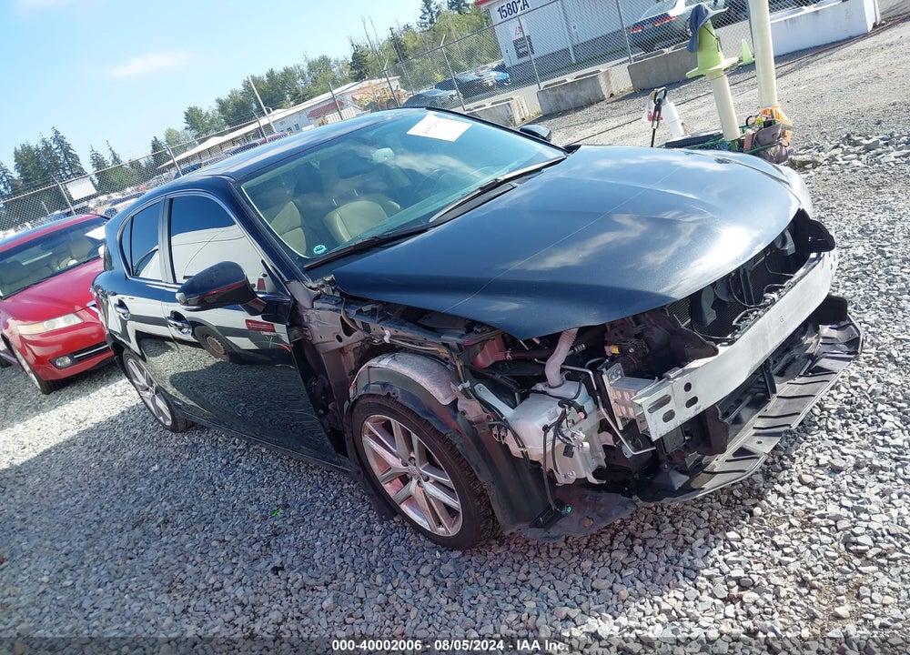 2017 LEXUS CT 200H VIN: JTHKD5BH5H2287475