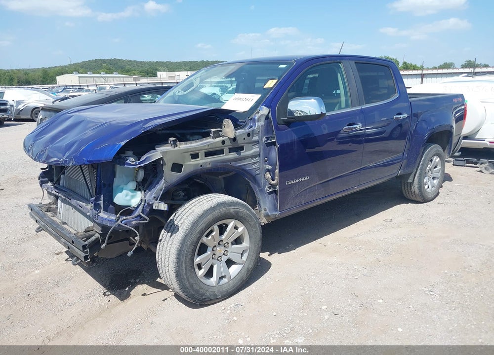 2015 CHEVROLET COLORADO LT VIN: 1GCGTBE37F1216726