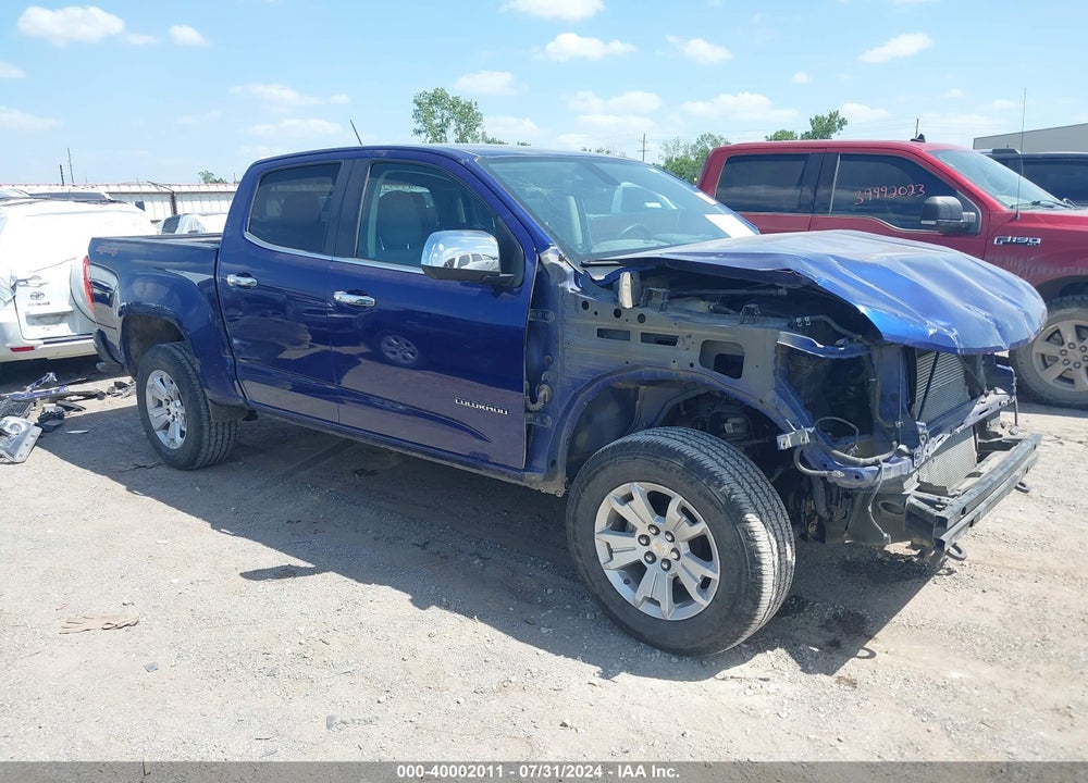 2015 CHEVROLET COLORADO LT VIN: 1GCGTBE37F1216726