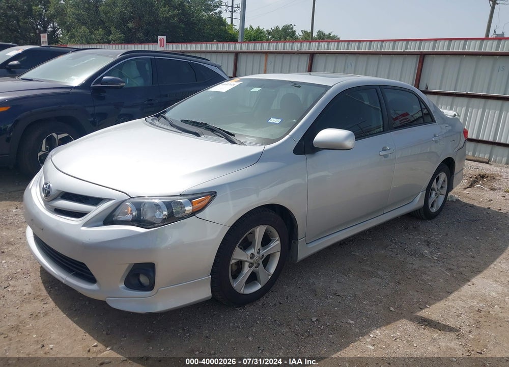 2012 TOYOTA COROLLA S VIN: 5YFBU4EE2CP031933