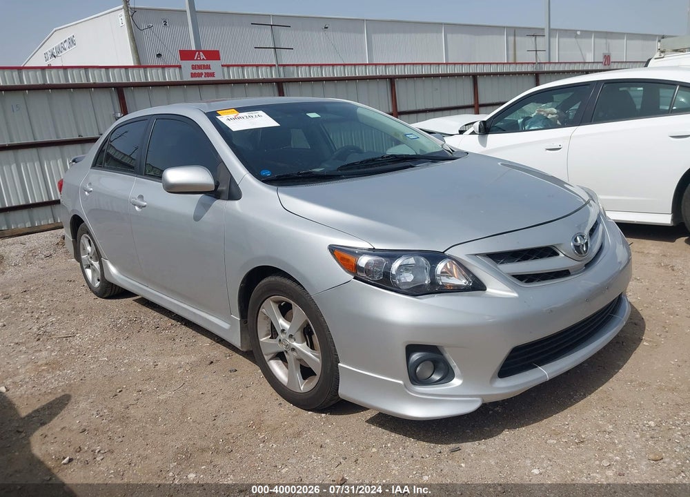 2012 TOYOTA COROLLA S VIN: 5YFBU4EE2CP031933