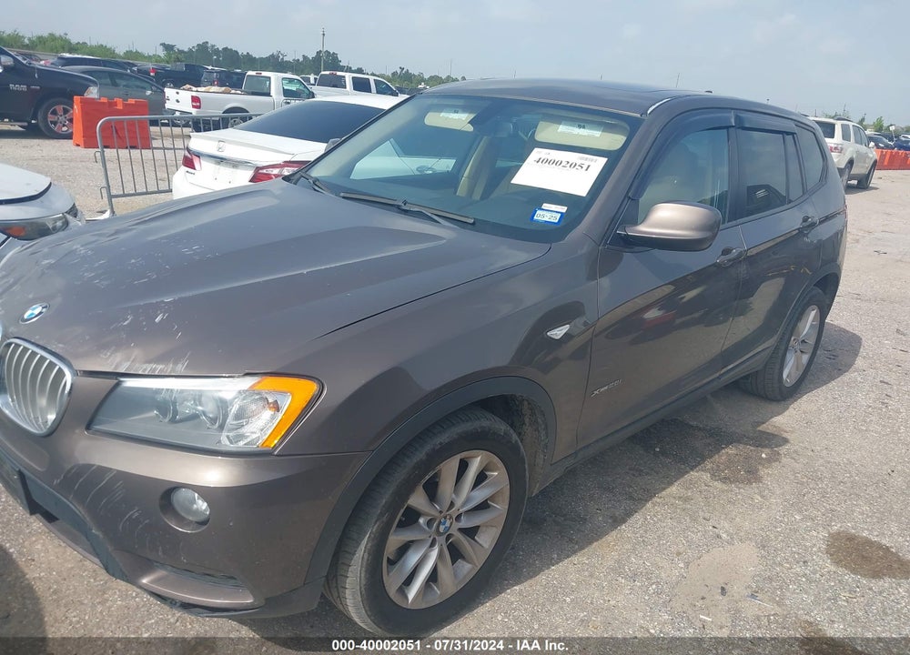 2014 BMW X3 XDRIVE28I VIN: 5UXWX9C50E0D14886