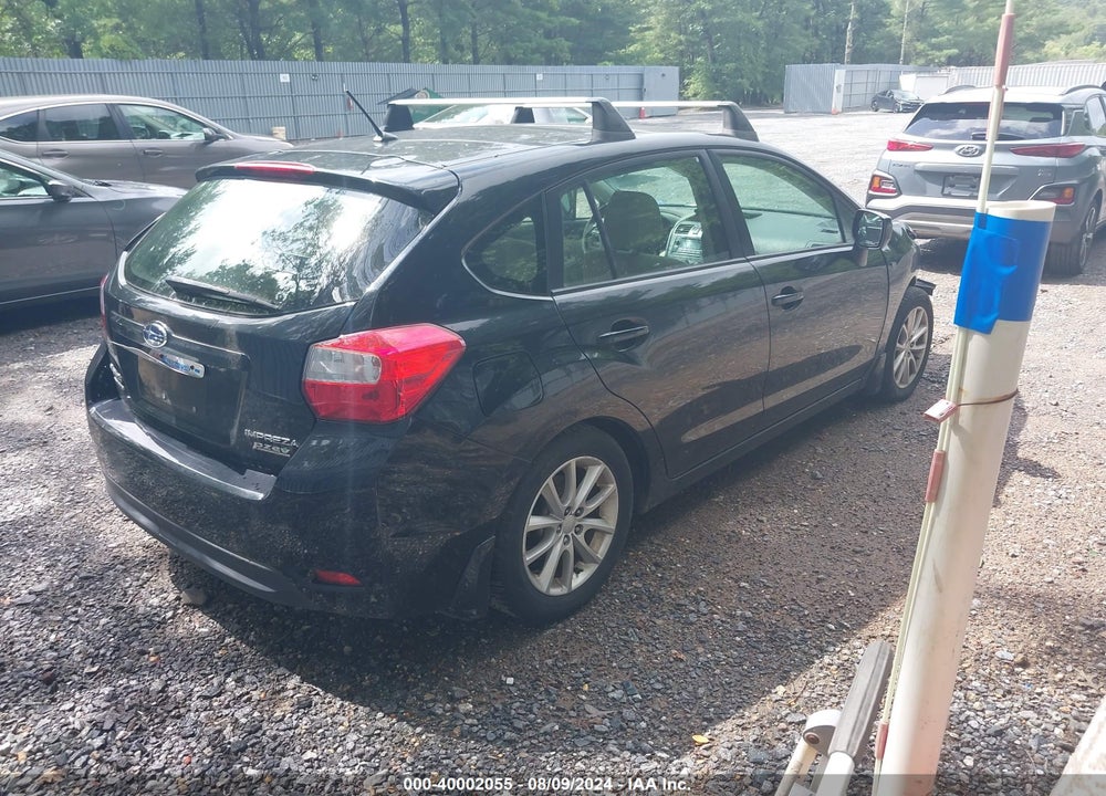 2012 SUBARU IMPREZA 2.0I PREMIUM VIN: JF1GPAC66CH226510