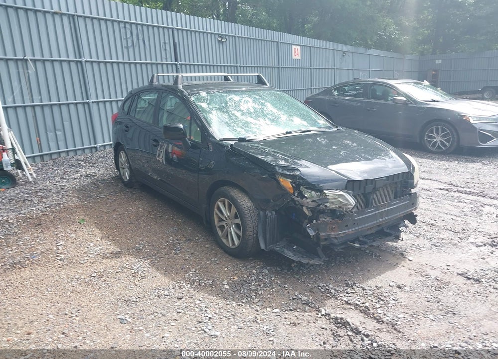 2012 SUBARU IMPREZA 2.0I PREMIUM VIN: JF1GPAC66CH226510