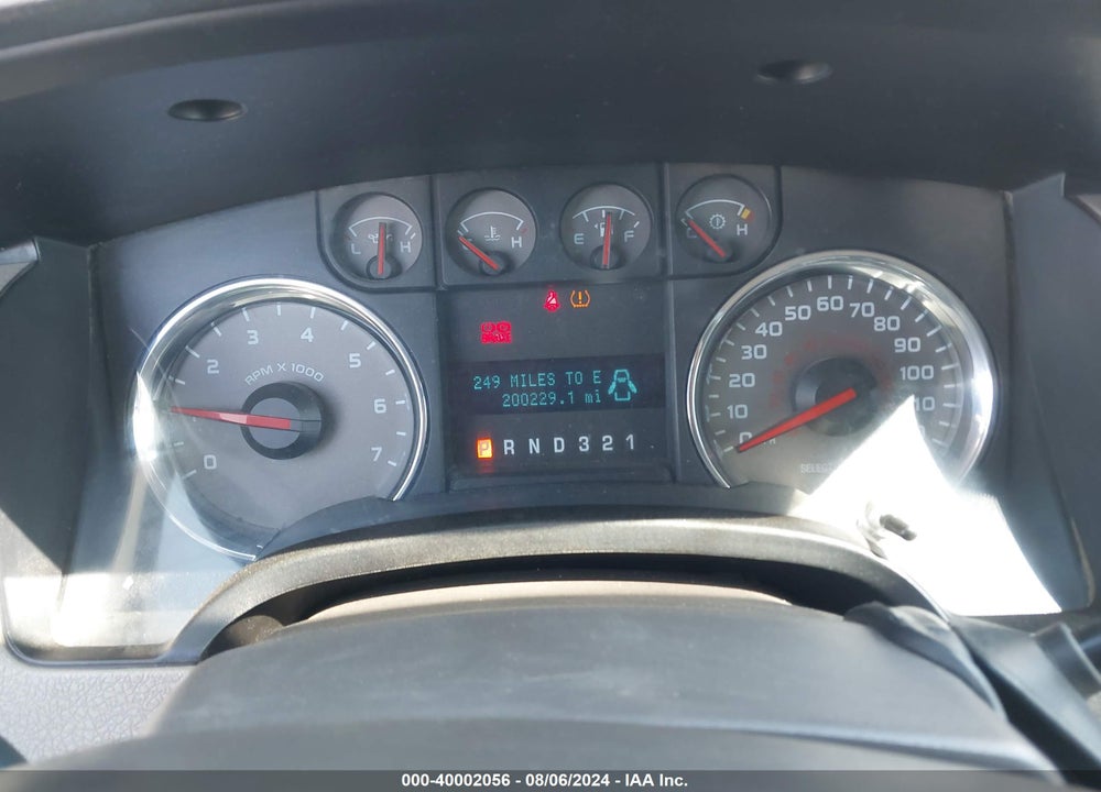 2009 FORD F-150 XLT VIN: 1FTRW148X9KB49707