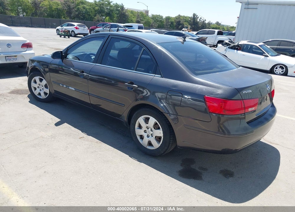 2009 HYUNDAI SONATA GLS VIN: 5NPET46C59H429009