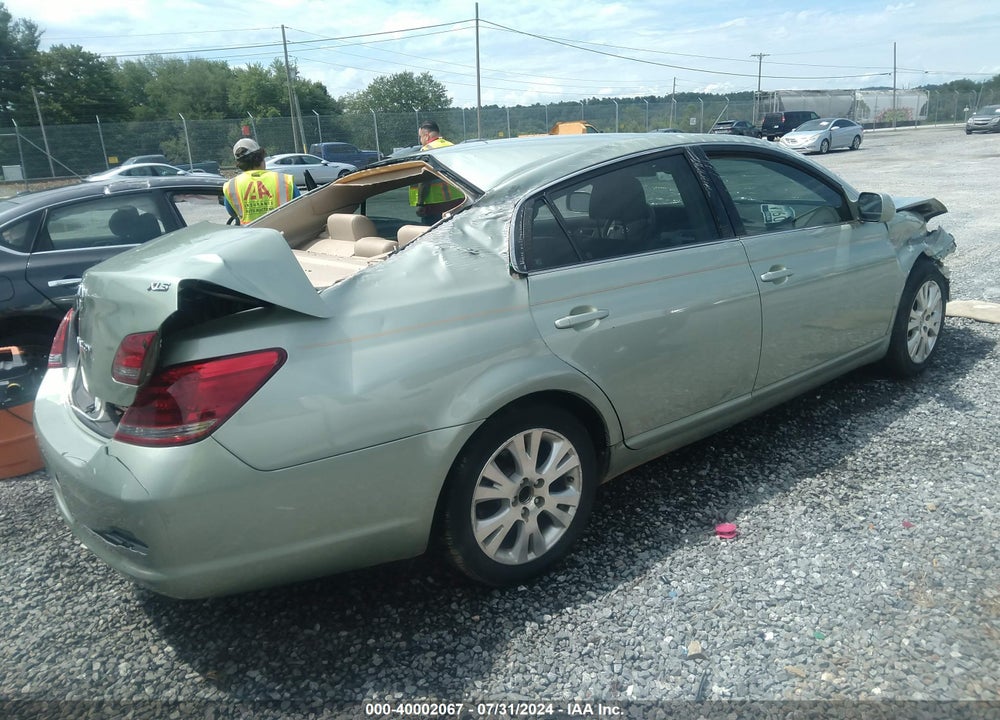 2008 TOYOTA AVALON XLS VIN: 4T1BK36B18U319808