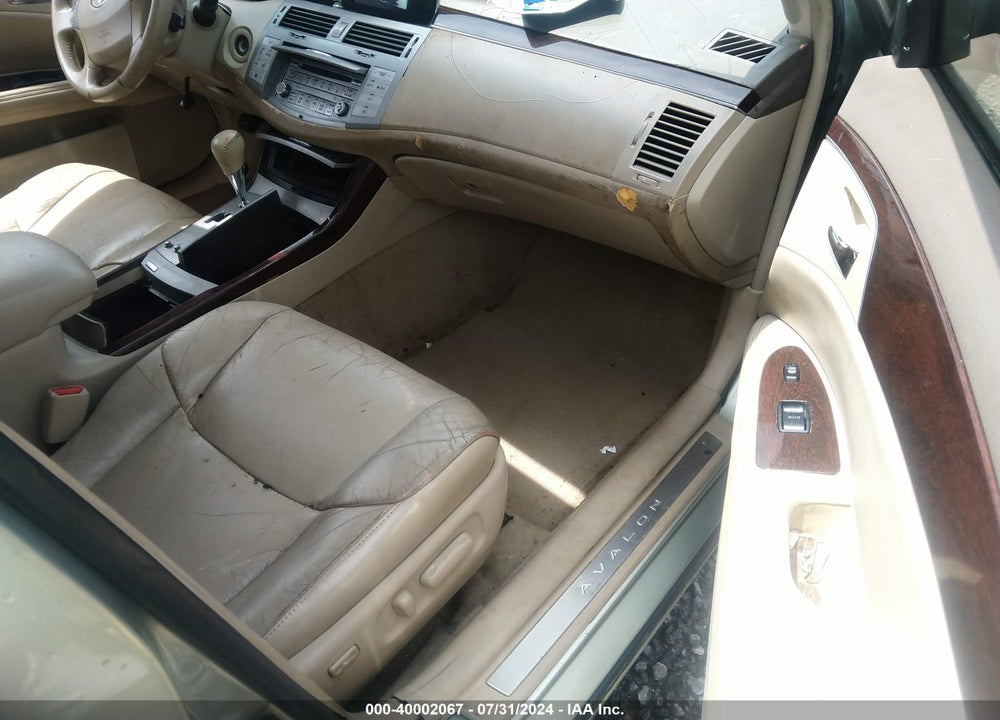 2008 TOYOTA AVALON XLS VIN: 4T1BK36B18U319808
