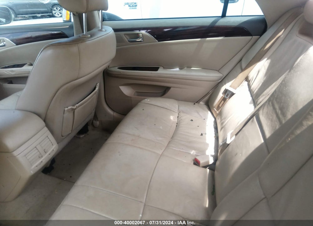 2008 TOYOTA AVALON XLS VIN: 4T1BK36B18U319808