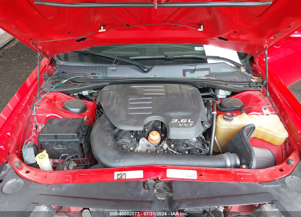 2014 DODGE CHALLENGER SXT VIN: 2C3CDYAG7EH195095