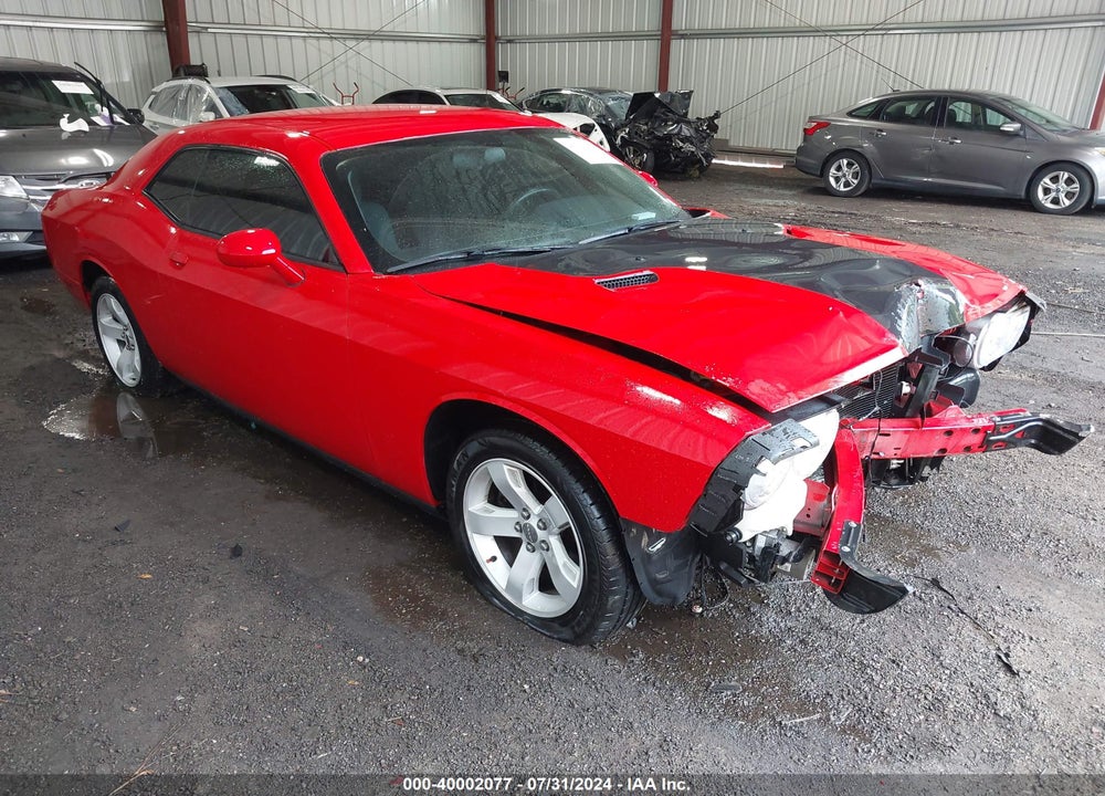 2014 DODGE CHALLENGER SXT VIN: 2C3CDYAG7EH195095