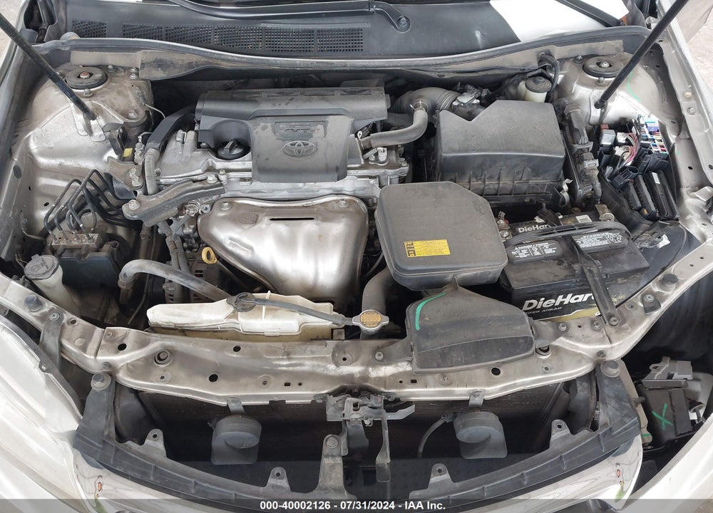 2015 TOYOTA CAMRY XLE VIN: 4T4BF1FK2FR465758