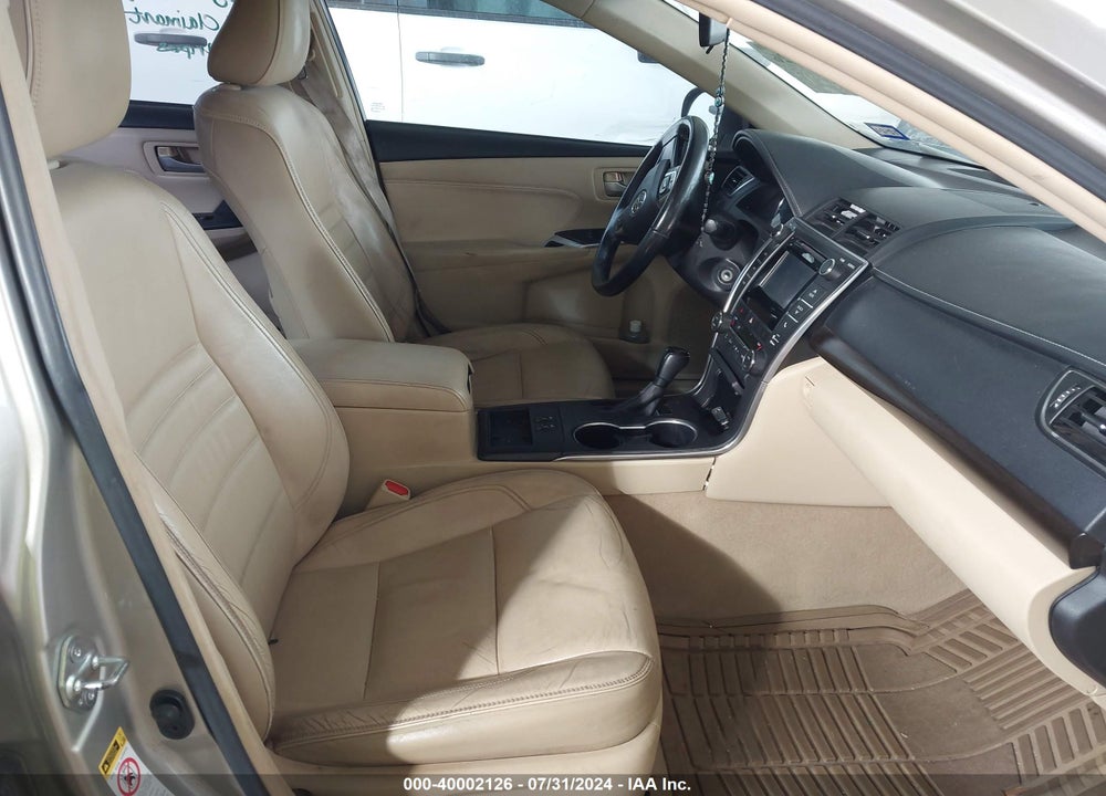 2015 TOYOTA CAMRY XLE VIN: 4T4BF1FK2FR465758
