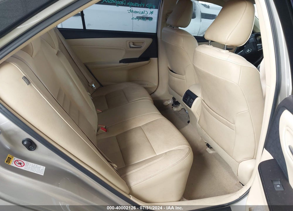 2015 TOYOTA CAMRY XLE VIN: 4T4BF1FK2FR465758