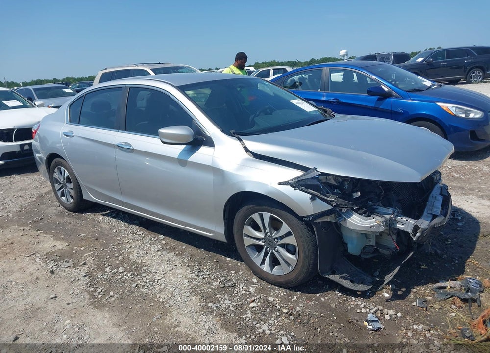 2013 HONDA ACCORD LX VIN: 1HGCR2F30DA083575