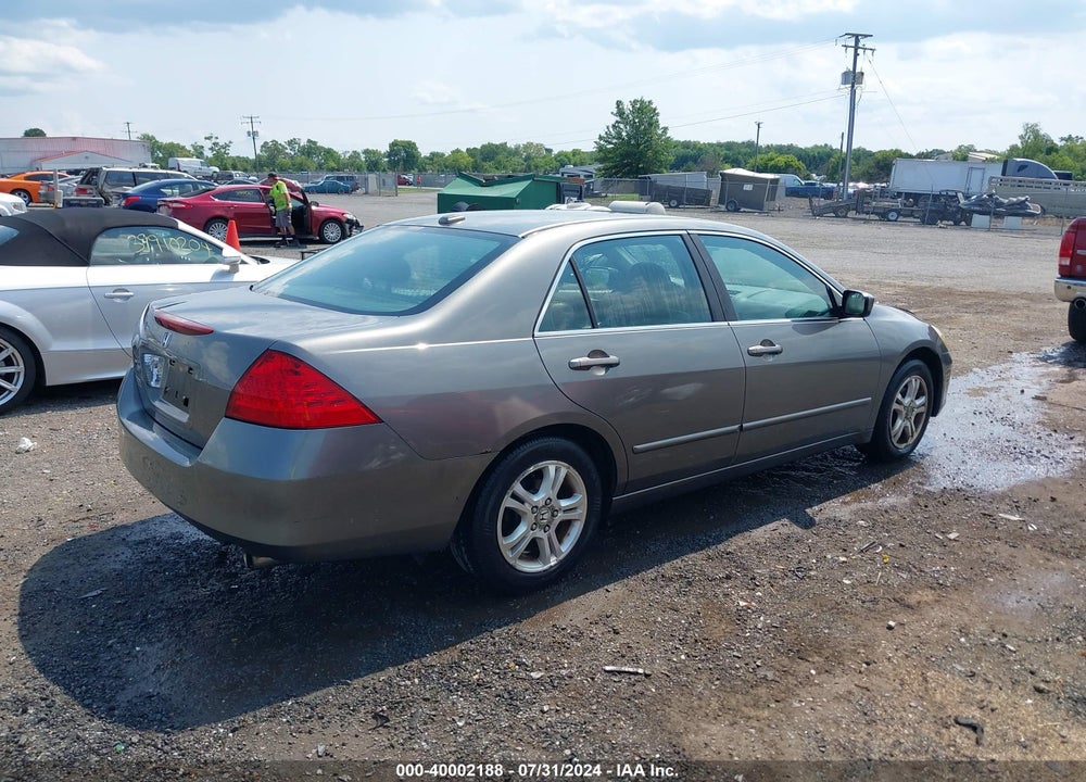2006 HONDA ACCORD 2.4 EX VIN: 1HGCM56746A137529