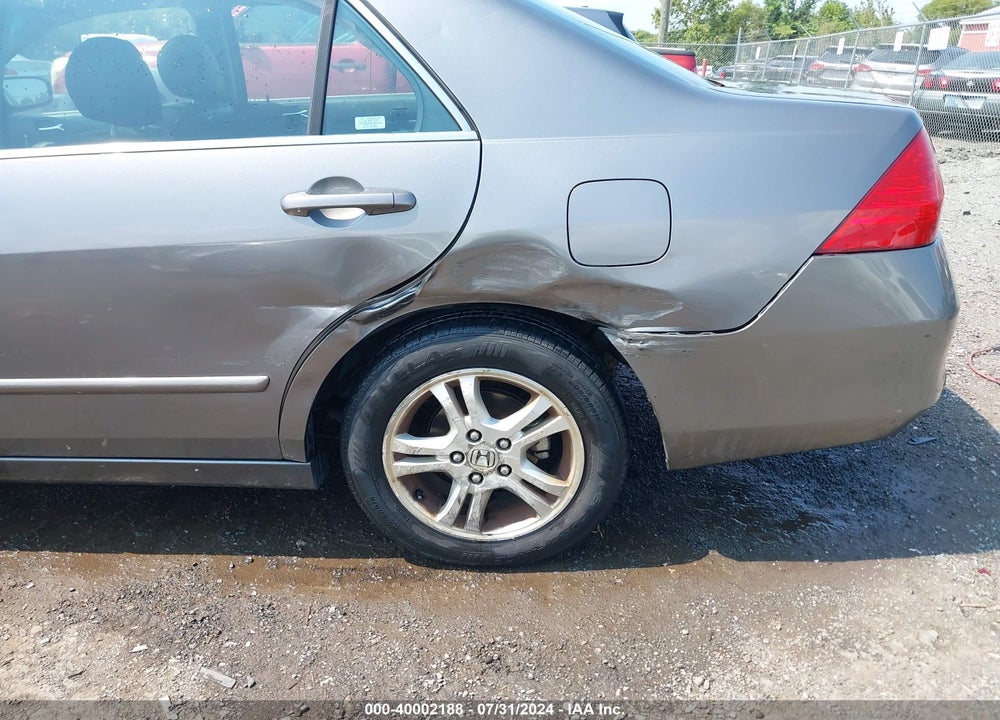 2006 HONDA ACCORD 2.4 EX VIN: 1HGCM56746A137529