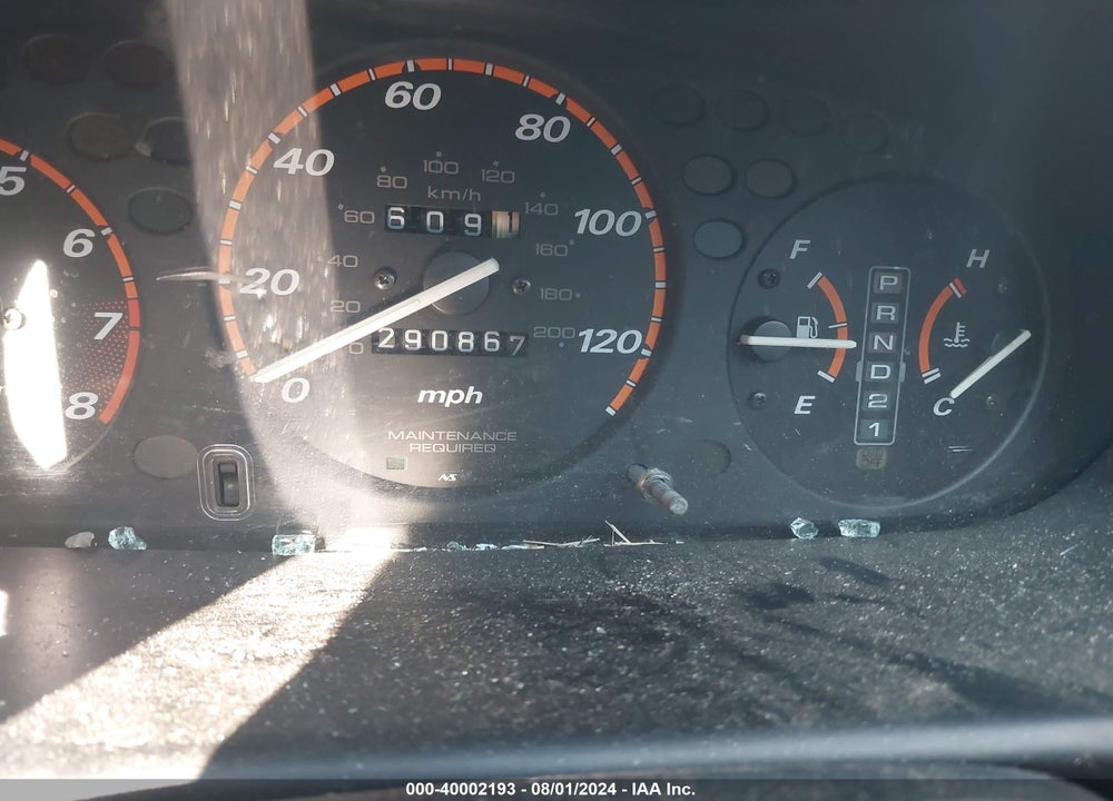 2000 HONDA CR-V EX VIN: JHLRD1866YC018879