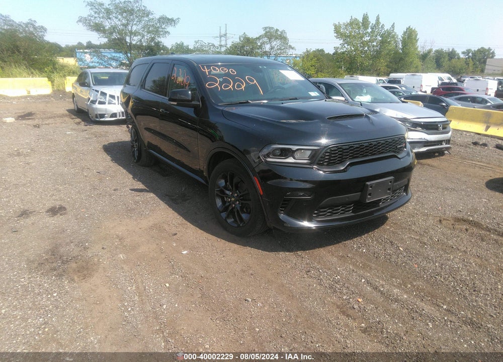 2021 DODGE DURANGO R/T AWD VIN: 1C4SDJCT9MC848231