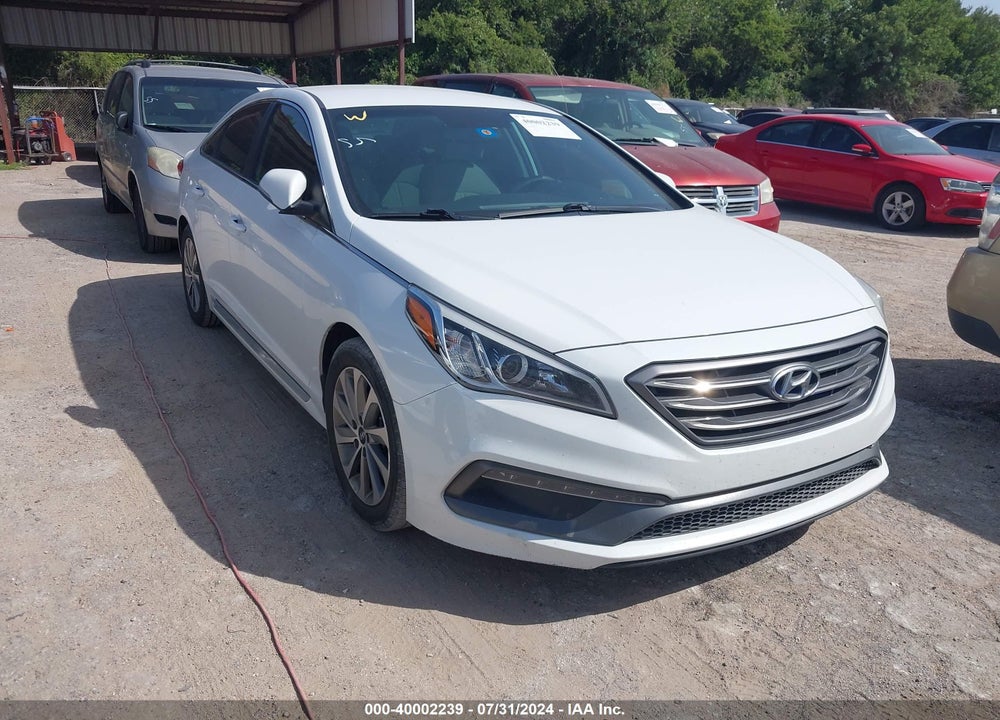 2016 HYUNDAI SONATA SPORT VIN: 5NPE34AF6GH389523