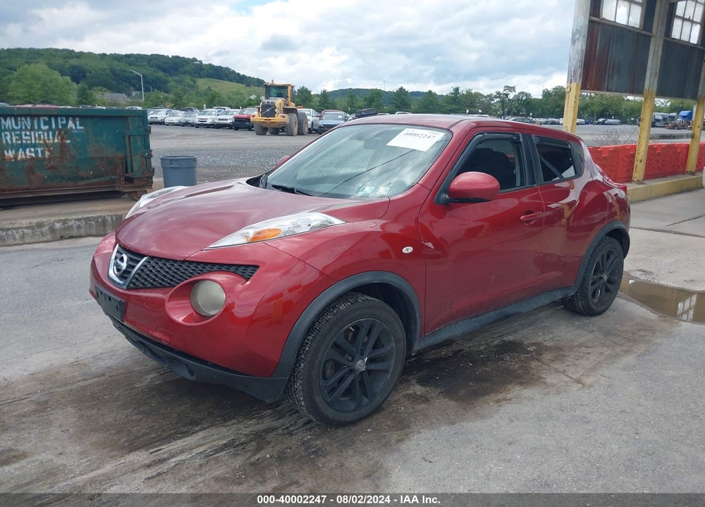 2011 NISSAN JUKE SV VIN: JN8AF5MV8BT029192
