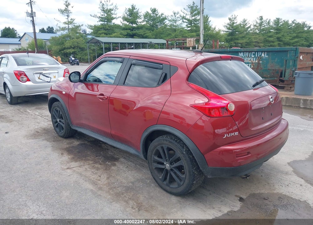 2011 NISSAN JUKE SV VIN: JN8AF5MV8BT029192