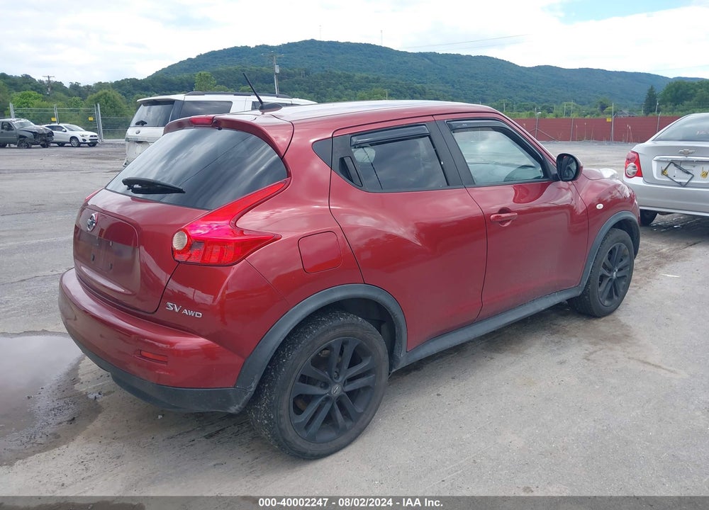 2011 NISSAN JUKE SV VIN: JN8AF5MV8BT029192