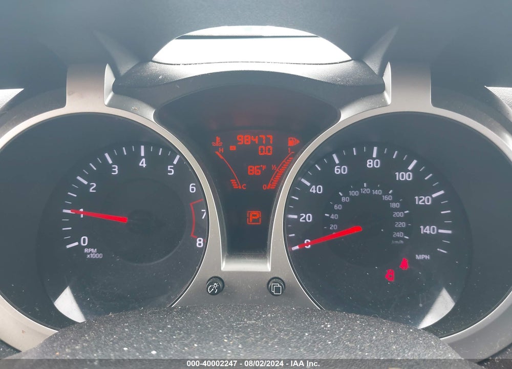 2011 NISSAN JUKE SV VIN: JN8AF5MV8BT029192