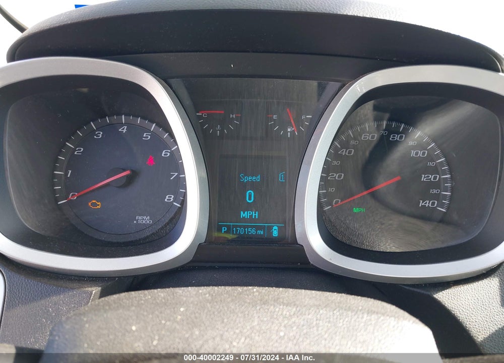 2012 CHEVROLET EQUINOX 1LT VIN: 2GNFLEEK6C6221436
