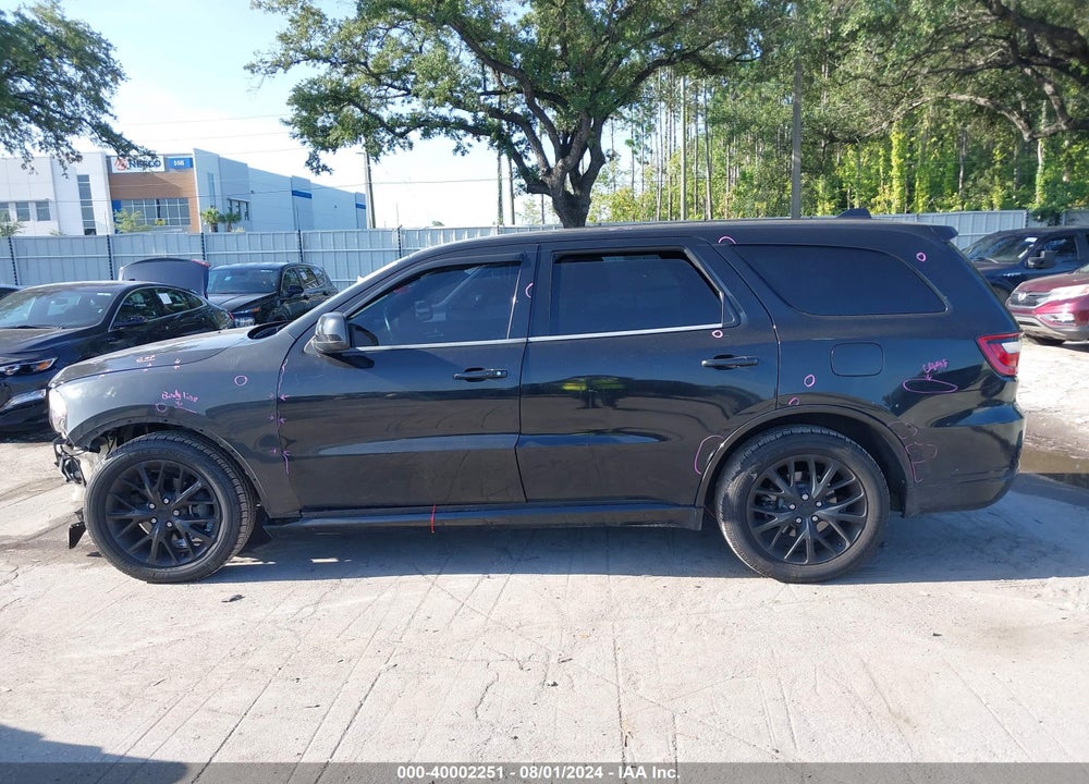 2016 DODGE DURANGO SXT VIN: 1C4RDHAG0GC387163