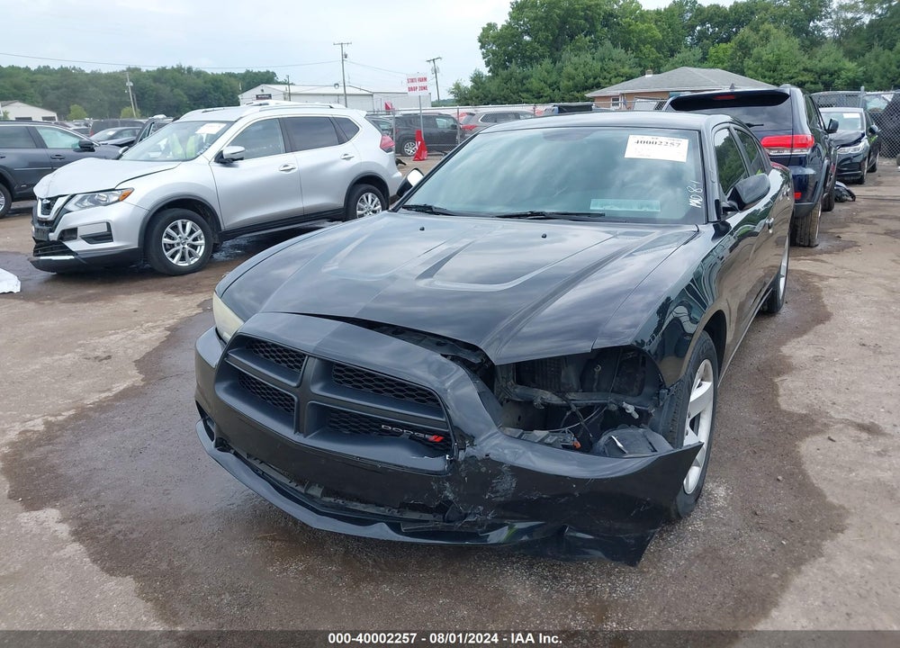 2014 DODGE CHARGER POLICE VIN: 2C3CDXAT6EH279240