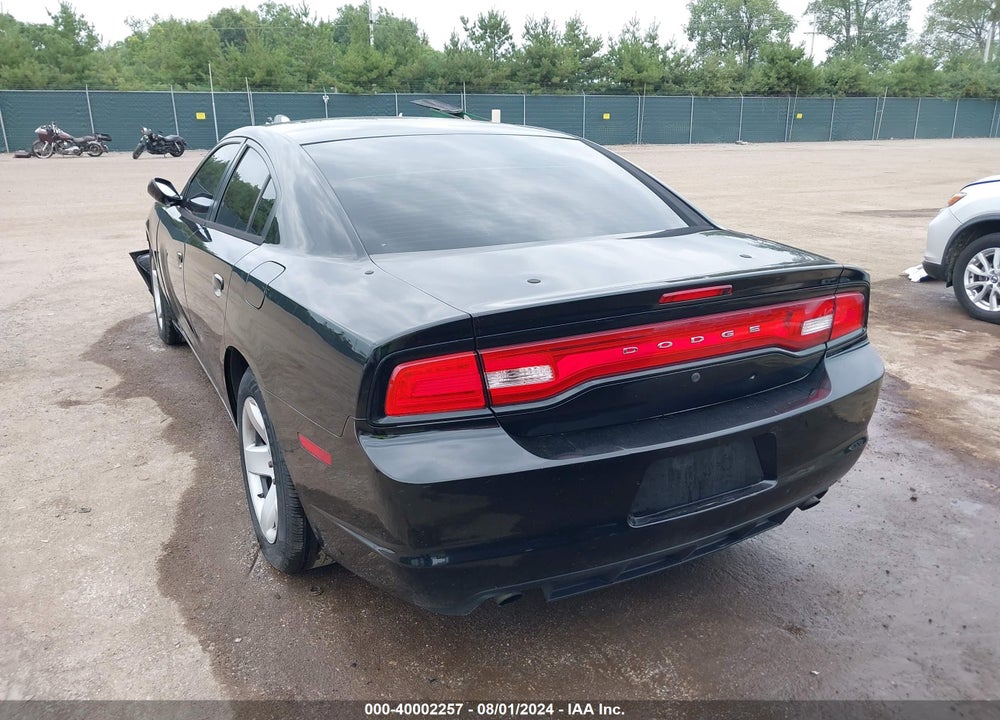 2014 DODGE CHARGER POLICE VIN: 2C3CDXAT6EH279240