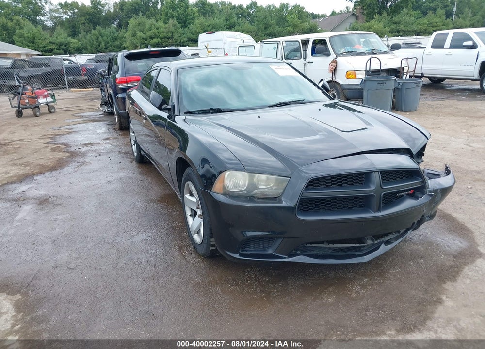 2014 DODGE CHARGER POLICE VIN: 2C3CDXAT6EH279240