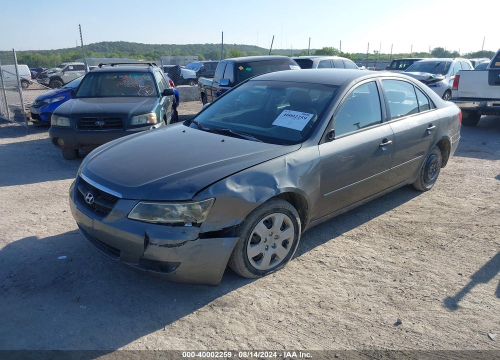 2009 HYUNDAI SONATA GLS VIN: 5NPET46C89H436388