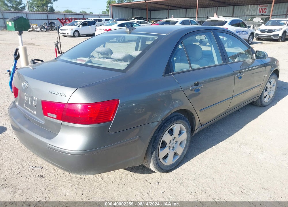 2009 HYUNDAI SONATA GLS VIN: 5NPET46C89H436388