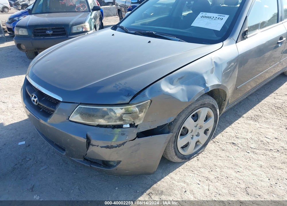 2009 HYUNDAI SONATA GLS VIN: 5NPET46C89H436388