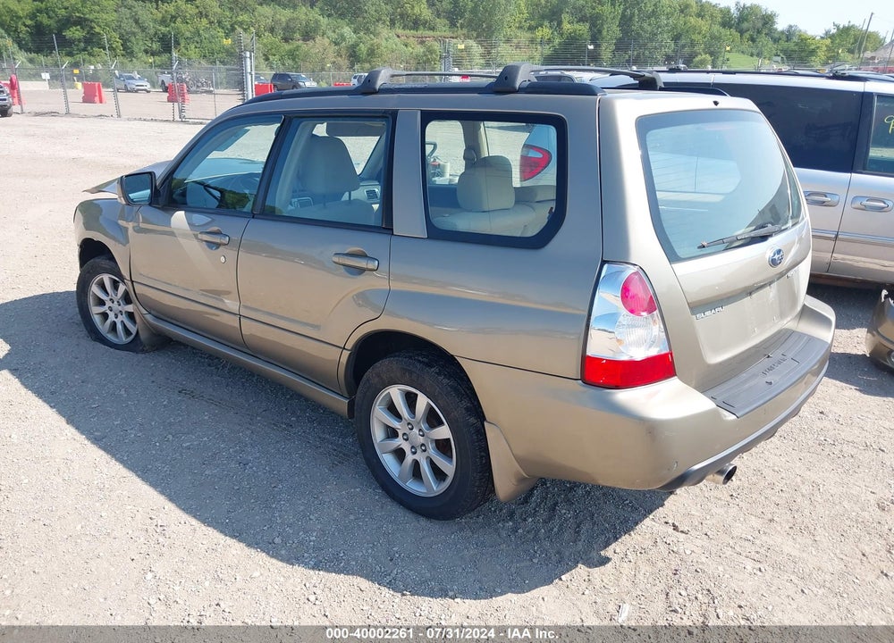 2008 SUBARU FORESTER 2.5X VIN: JF1SG65668H707613