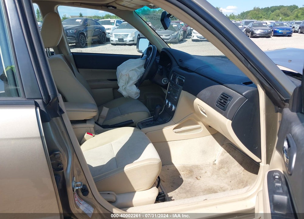 2008 SUBARU FORESTER 2.5X VIN: JF1SG65668H707613