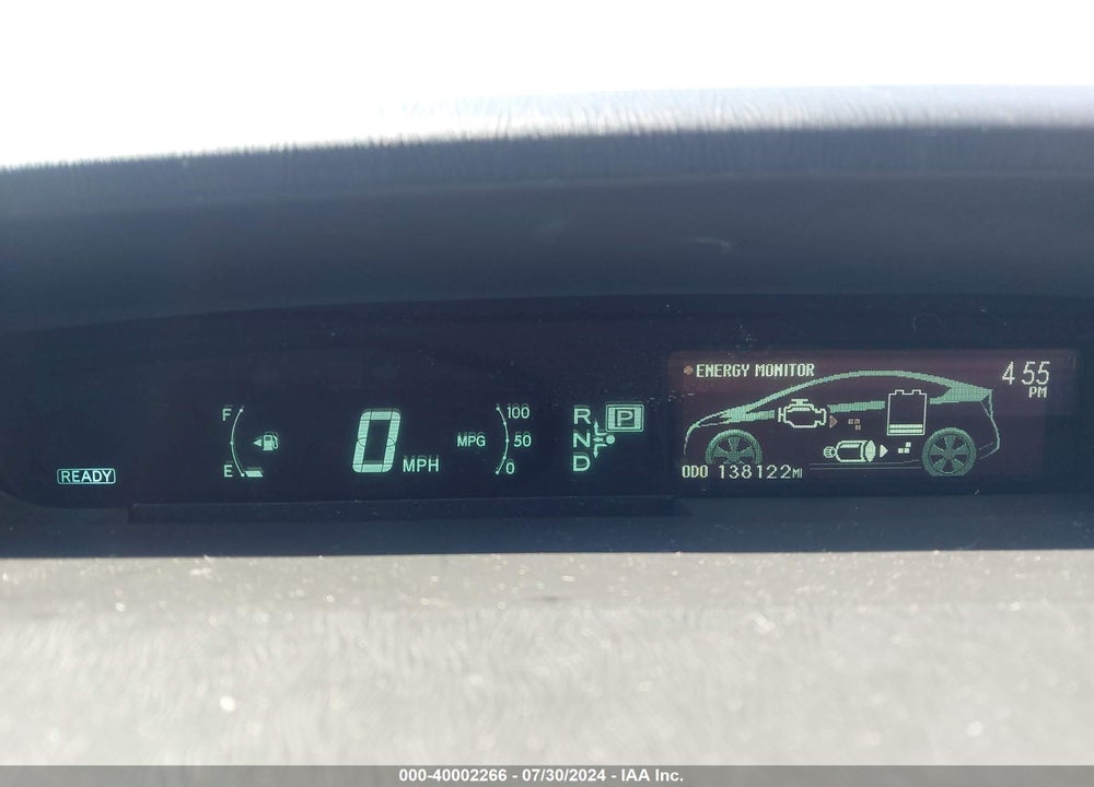 2011 TOYOTA PRIUS THREE VIN: JTDKN3DU0B1381483