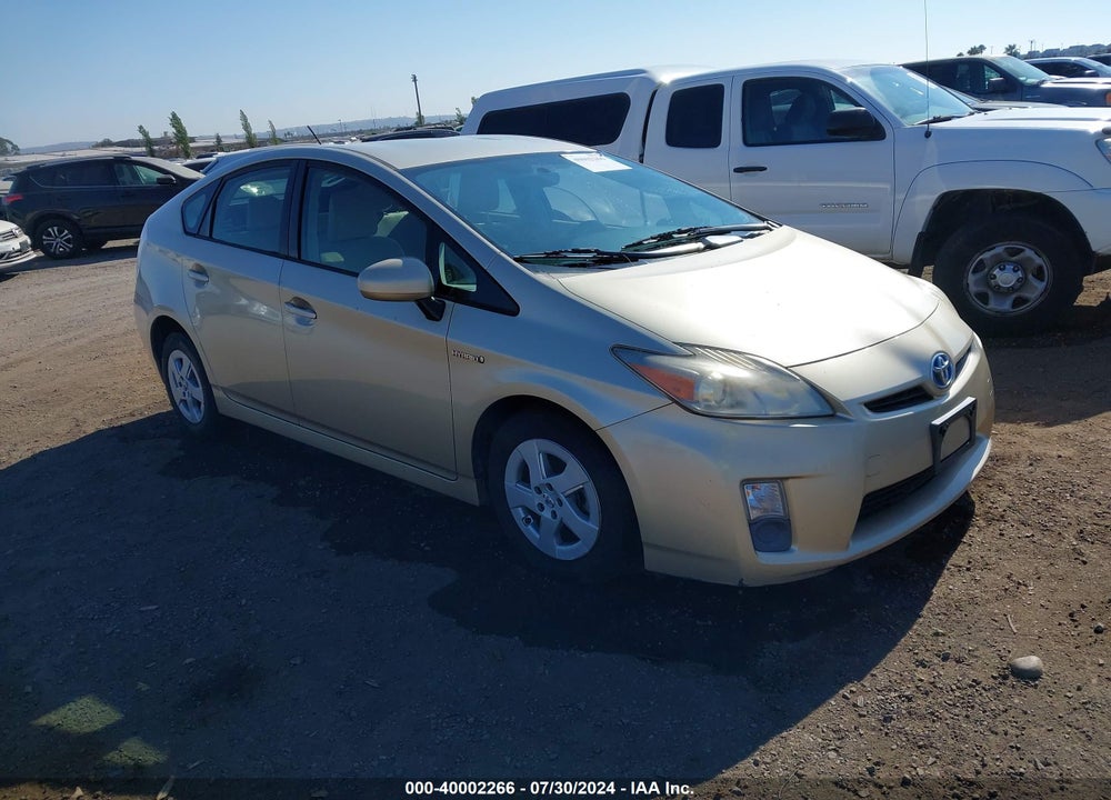 2011 TOYOTA PRIUS THREE VIN: JTDKN3DU0B1381483