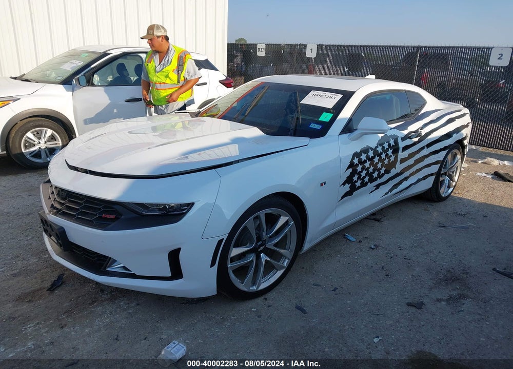 2020 CHEVROLET CAMARO RWD 2LT VIN: 1G1FD1RSXL0145827