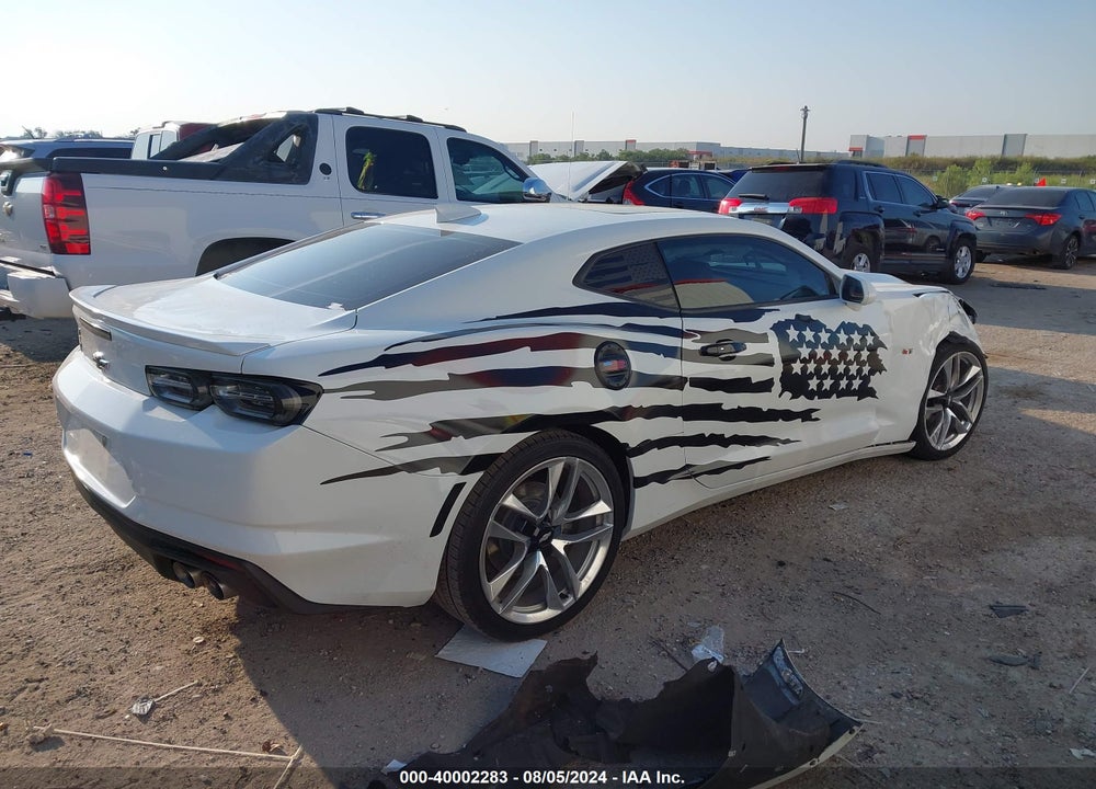 2020 CHEVROLET CAMARO RWD 2LT VIN: 1G1FD1RSXL0145827