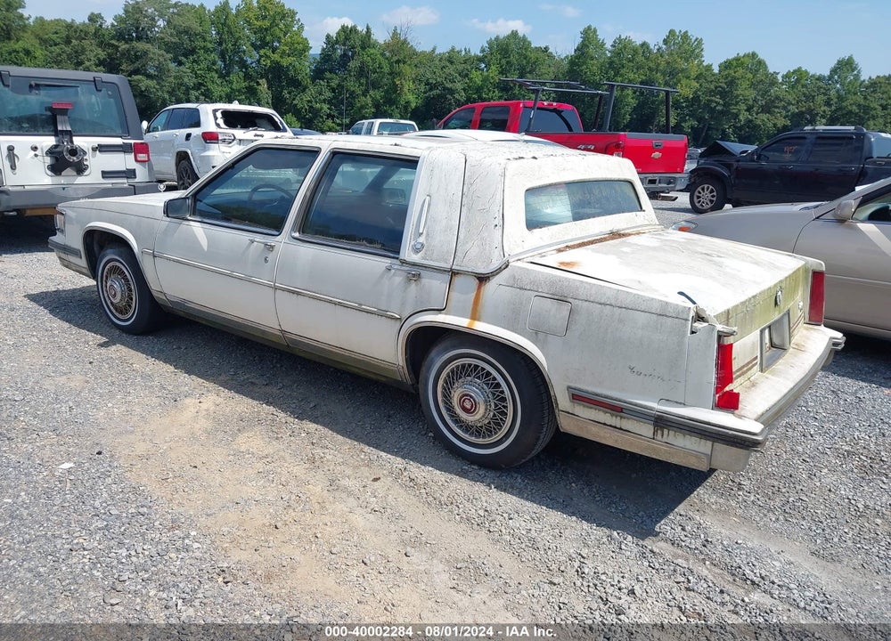 1988 CADILLAC DEVILLE VIN: 1G6CD5155J4212303