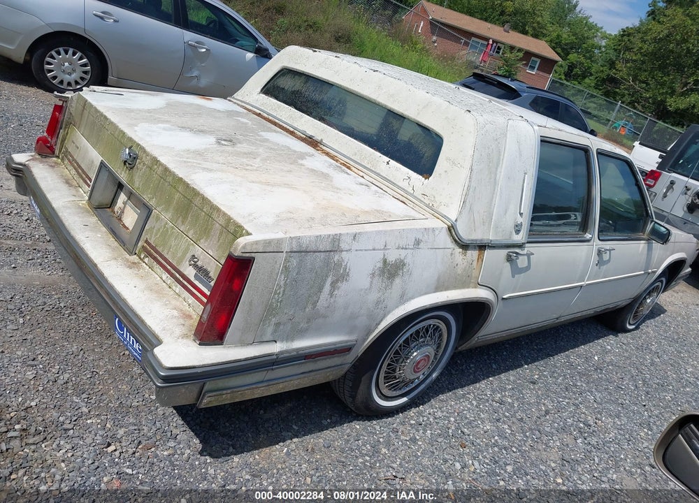 1988 CADILLAC DEVILLE VIN: 1G6CD5155J4212303
