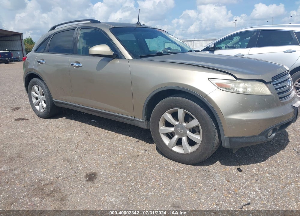 2005 INFINITI FX35 VIN: JNRAS08W05X210927