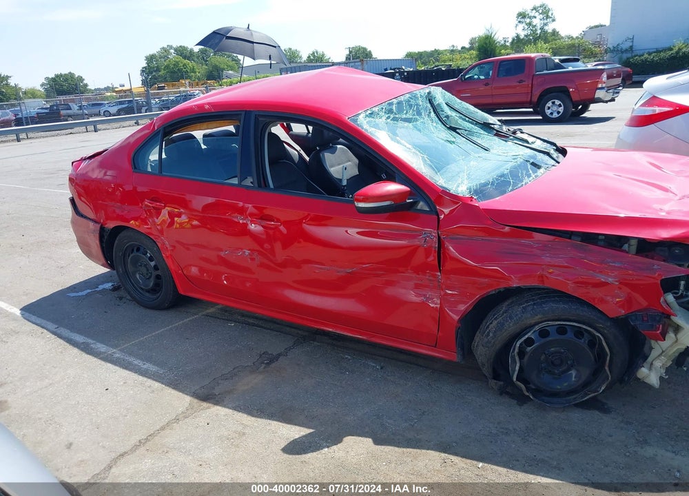 2011 VOLKSWAGEN JETTA 2.5L SE VIN: 3VWDX7AJXBM370429