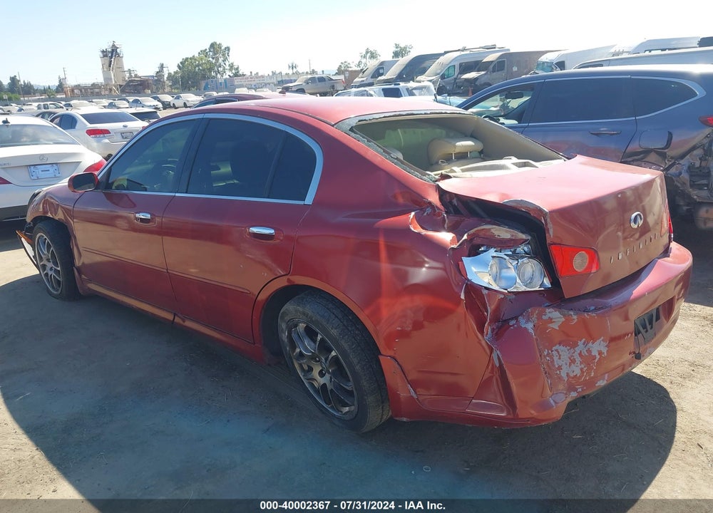 2005 INFINITI G35 VIN: JNKCV51E95M214733