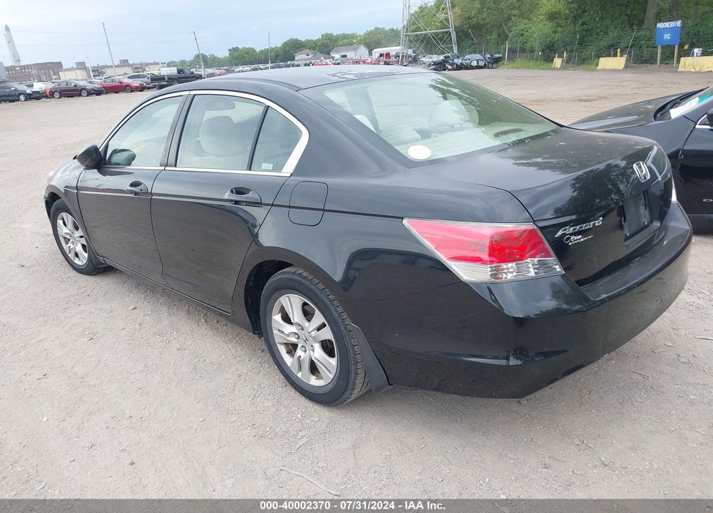 2008 HONDA ACCORD VIN: 1HGCP26478A116009