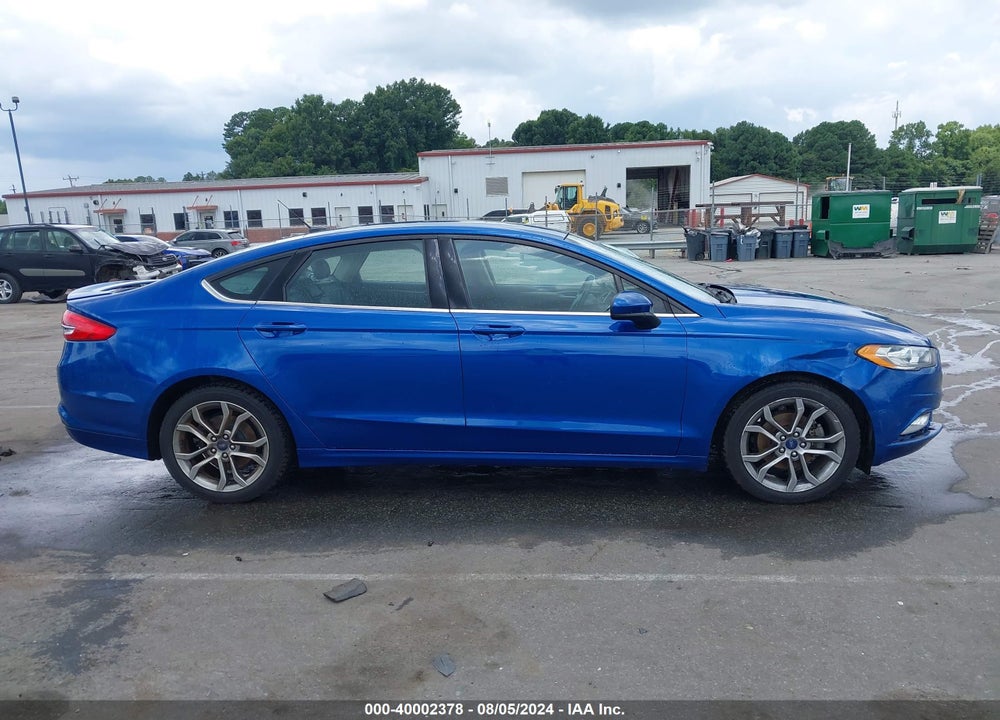 2017 FORD FUSION SE VIN: 3FA6P0H77HR162295