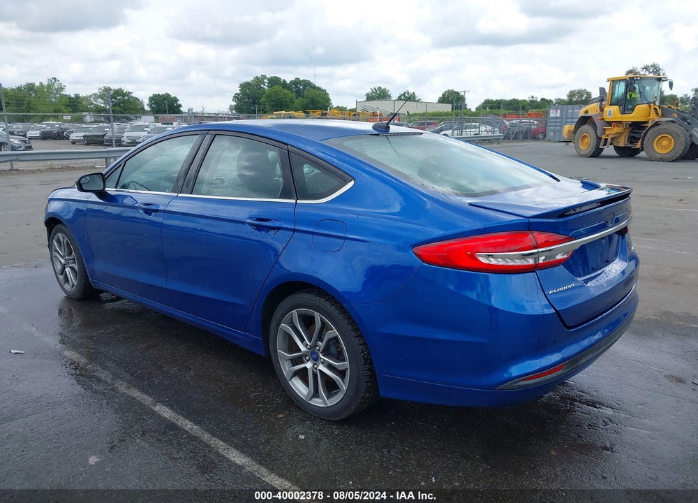 2017 FORD FUSION SE VIN: 3FA6P0H77HR162295